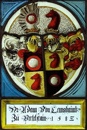 Wappen der adligen Familie Lengheim (Steiermark/Österreich)