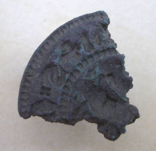 Siegelfragment aus Süddeutschland, Rückseite unbekannt, mittelalterlich