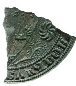 zerschlagenes Siegel des letzten Rügenfürsten Wizlaw III